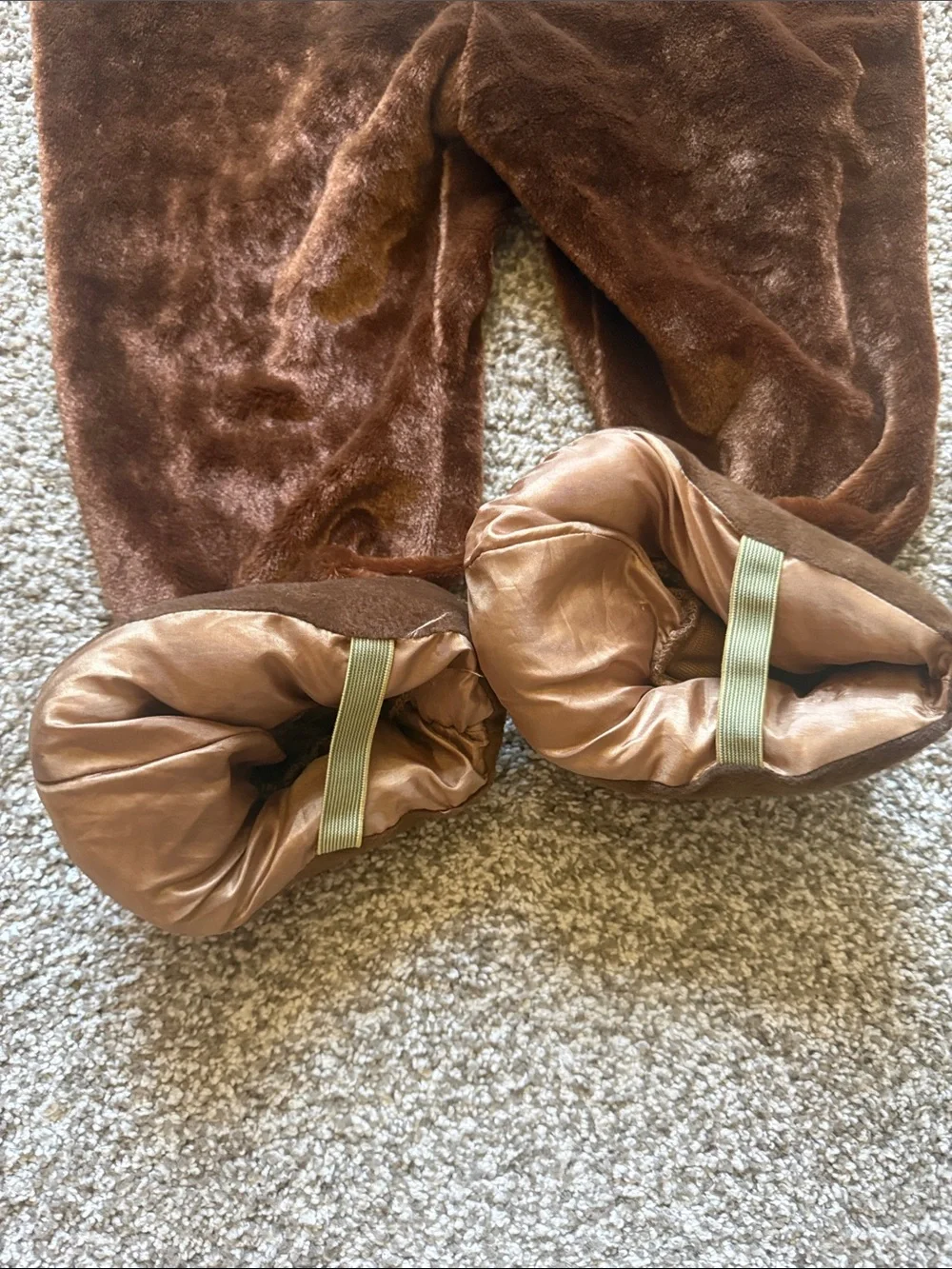 🐒 BROWN & CREAM MONKEY WITH BANANA 🍌 BODYSUIT COSTUME SIZE 2-3T 🌟EUC🌟